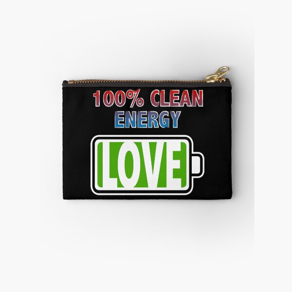 Item preview, Love is 100% Clean Energy designed and sold by Moodific.