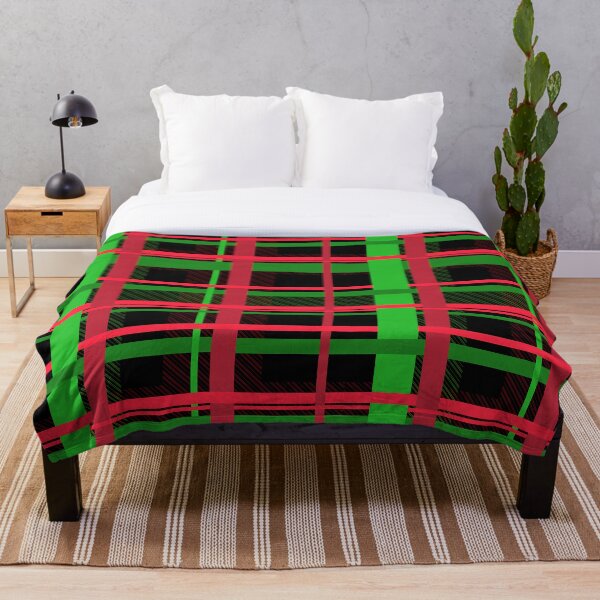 Aperçu de l'œuvre Plaid rouge et vert créée et vendue par Decaying-corpse.