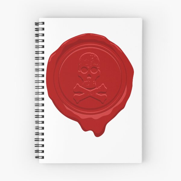 Item preview, Wax seal skull designed and sold by AMLUCI.