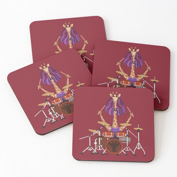 Item preview, Giraffe Drummer designed and sold by Ethlinn.