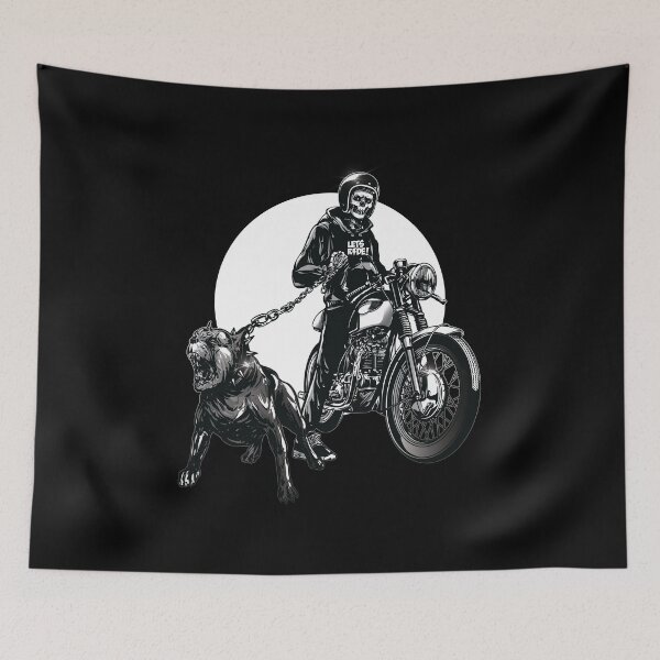 Item preview, Scull and pitbul designed and sold by Racing-Style.