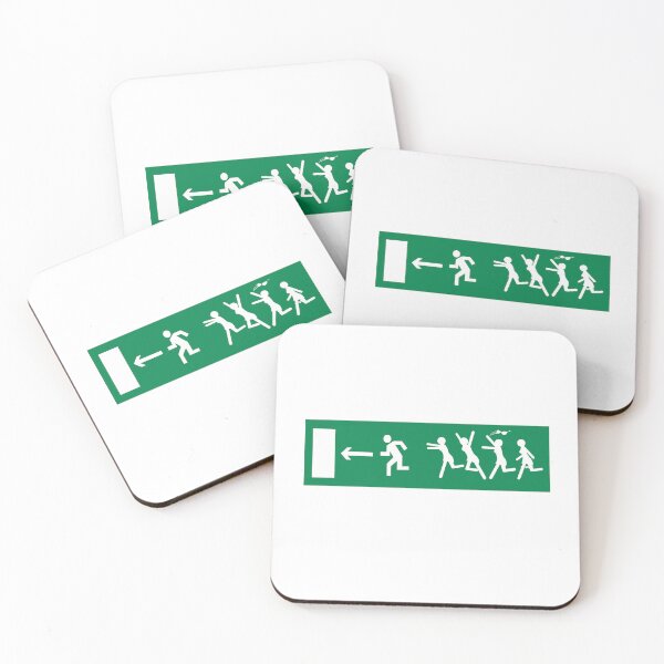 Item preview, Emergency Exit Sign - Woman Attraction designed and sold by Alcino Major.