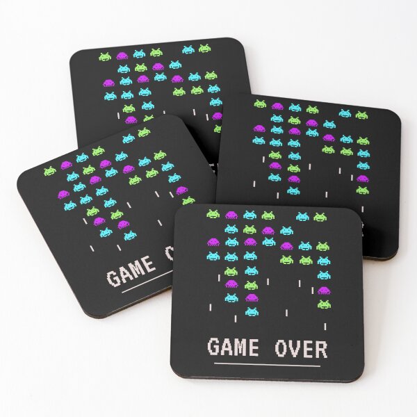 Item preview, Game Over: An Homage to Vintage 80's Video Games designed and sold by LivingRoomZoo.