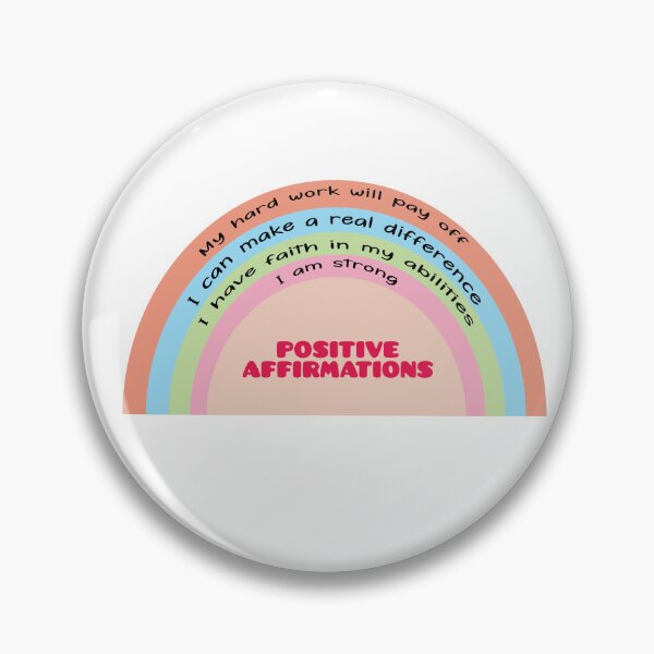 Item preview, Positive affirmations cute rainbow  designed and sold by Stuff By Saman.