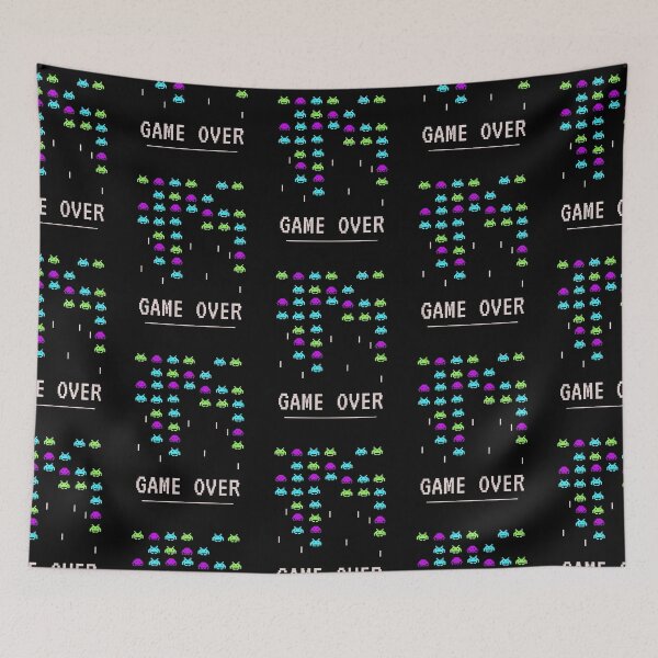 Item preview, Game Over: An Homage to Vintage 80's Video Games designed and sold by LivingRoomZoo.