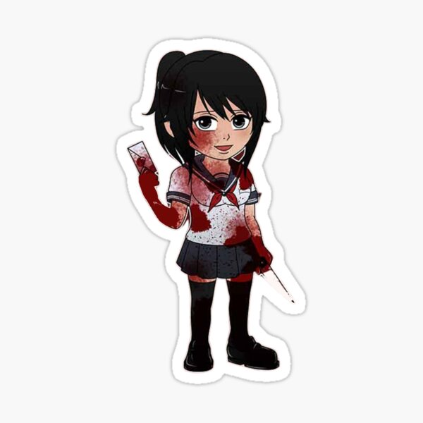 Ayano Aishi Sticker For Sale By Devlman Redbubble