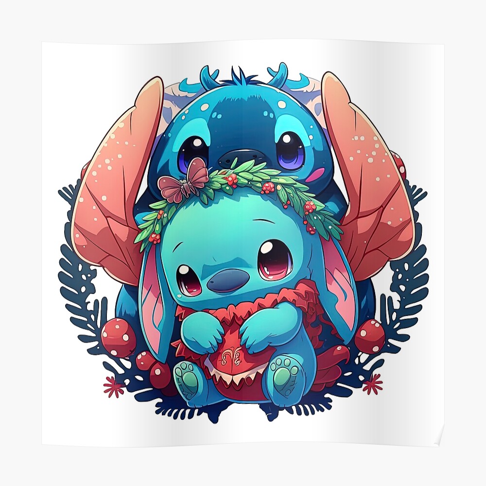 Cute Chibi Stitch Kawaii\