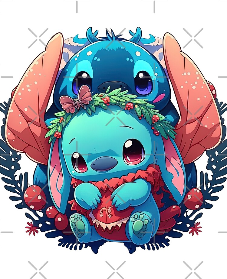 Cute Chibi Stitch Kawaii\