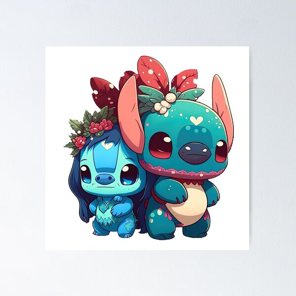 CUTE STITCH KAWAII STYLE | Poster