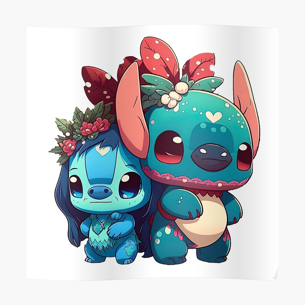 Cute Chibi Stitch Kawaii\