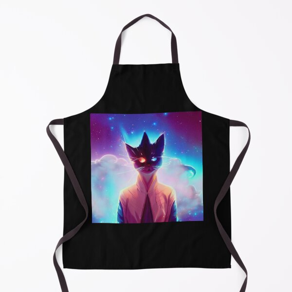 Item preview, Anime cat form of light from the nebula cat in space meow art designed and sold by ValleyDream.