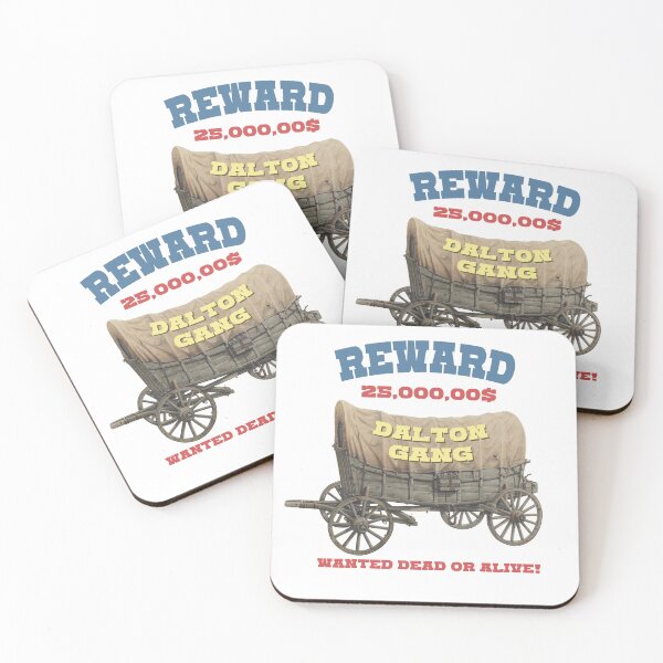 Item preview, Reward 25.000.00 $ - Dalton Gang - Wanted dead or alive! designed and sold by portokalis.