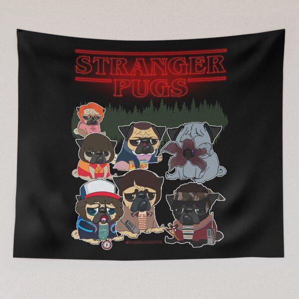 Artikelvorschau, FREMDE PUGS entworfen und verkauft von darklordpug.