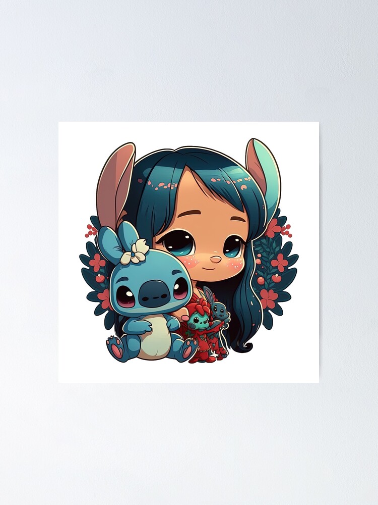 Cute Chibi Stitch Kawaii\