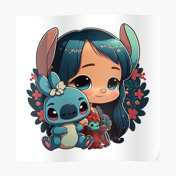 Cute Chibi Stitch Kawaii\