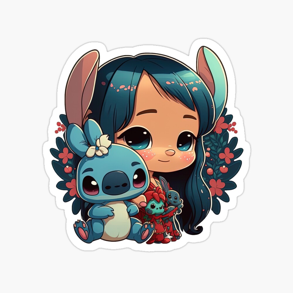 Cute Chibi Stitch Kawaii\