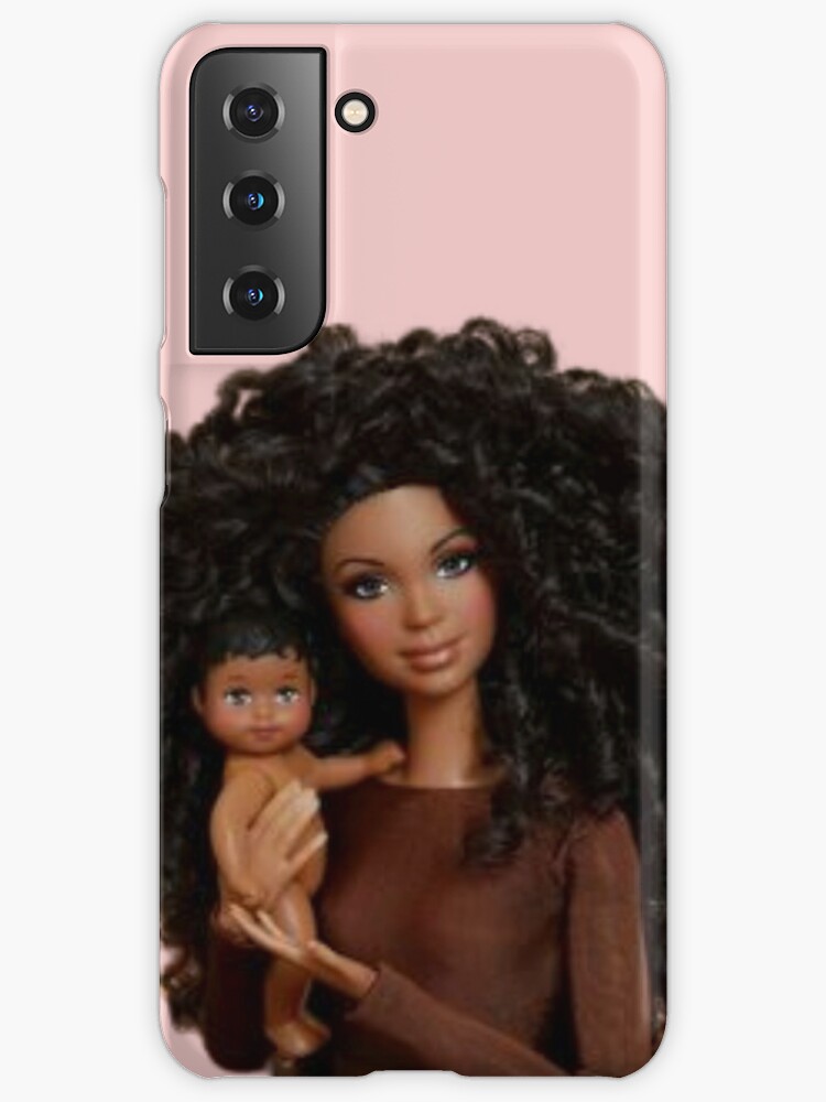 Coque Samsung Galaxy for Sale avec l'œuvre « Barbie noire mélanine » de  l'artiste Lucious_Ke Popular Gifts and Merchandise