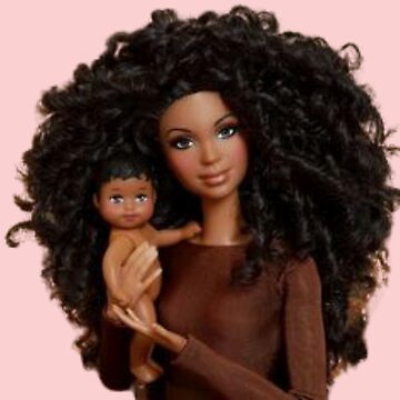 Coque Samsung Galaxy for Sale avec l'œuvre « Barbie noire mélanine » de  l'artiste Lucious_Ke Popular Gifts and Merchandise