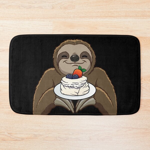 Item preview, Sloth eating a Pavlova designed and sold by jonmlam.