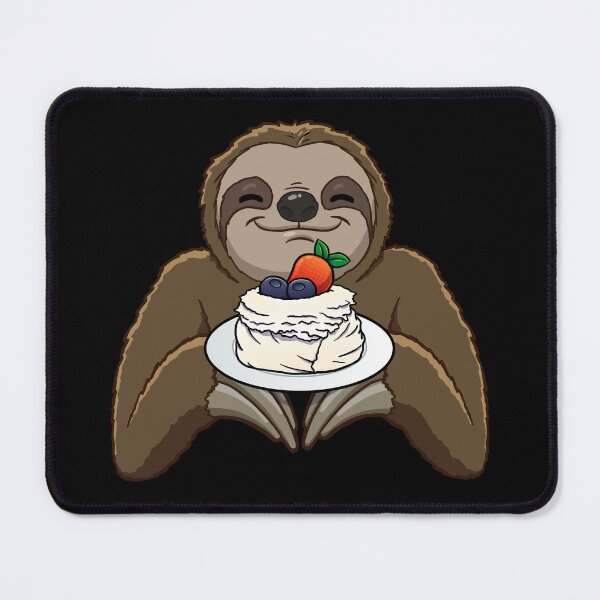 Item preview, Sloth eating a Pavlova designed and sold by jonmlam.