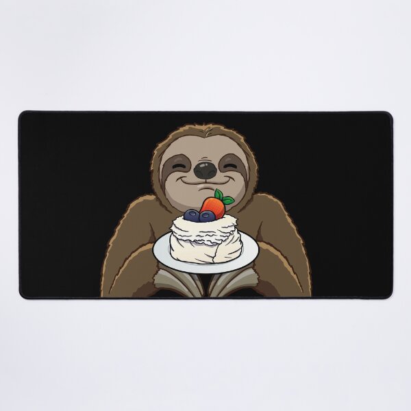 Item preview, Sloth eating a Pavlova designed and sold by jonmlam.