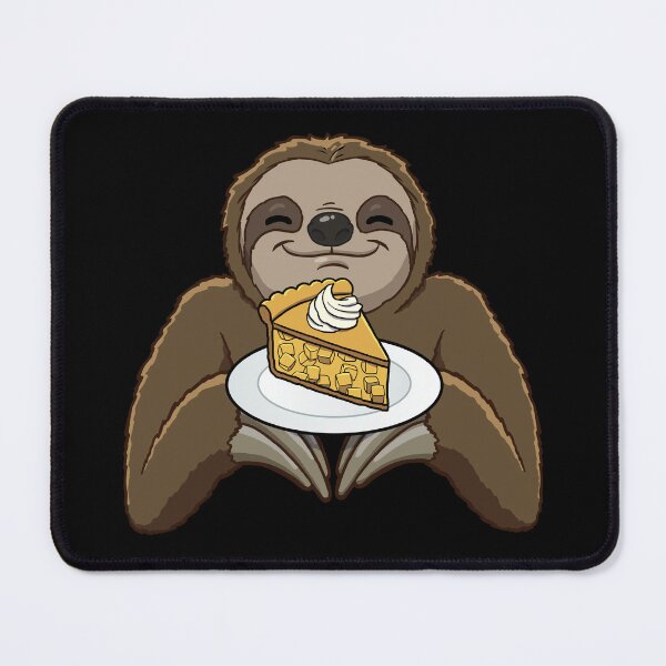 Item preview, Sloth eating a slice of Apple Pie designed and sold by jonmlam.