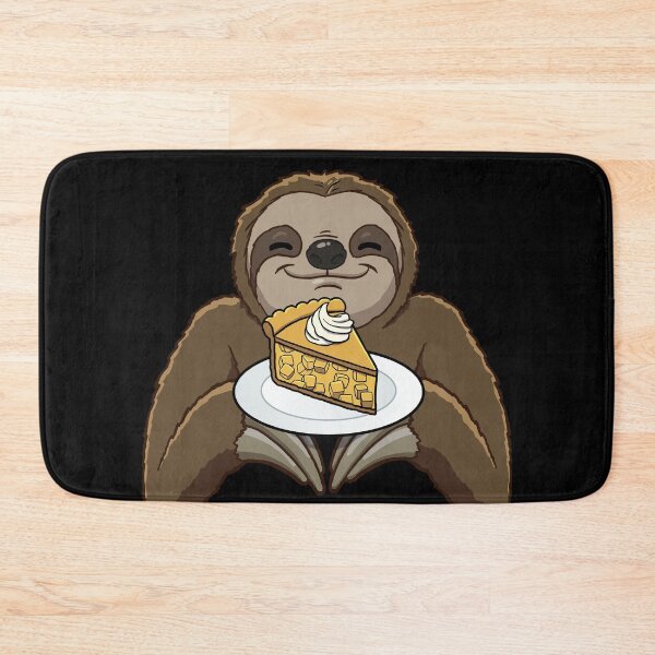 Item preview, Sloth eating a slice of Apple Pie designed and sold by jonmlam.