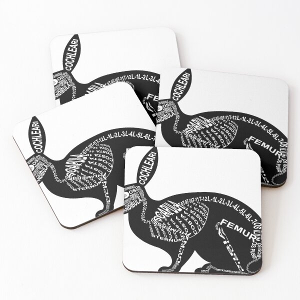 Item preview, rabbit skeleton designed and sold by WortAnatomie.