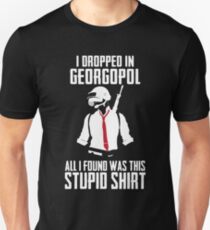 PUBG - Dropped in Georgopol - PlayerUnknown's Battlegrounds - Short-Sleeve Unisex T-Shirt Unisex T-Shirt