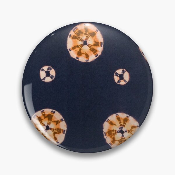 Item preview, Deep Navy Blue Vintage Japanese Textile Pattern by Bossy Cat Home designed and sold by BossyCatHome.
