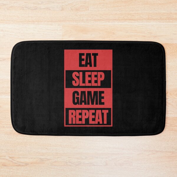 Item preview, Eat Sleep Game Repeat designed and sold by NinniSilver.