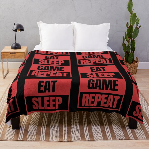 Item preview, Eat Sleep Game Repeat designed and sold by NinniSilver.