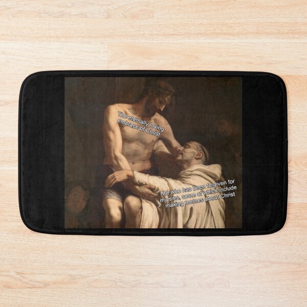 Item preview, The eternally loving embrace of Christ - Thanksgiving, Christmas And Birthday Party Gift Ideas for Classic Memes Lovers and Fans designed and sold by Memeing Everything.
