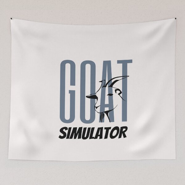 Item preview, Goat Simulator designed and sold by ZubiyaArt.