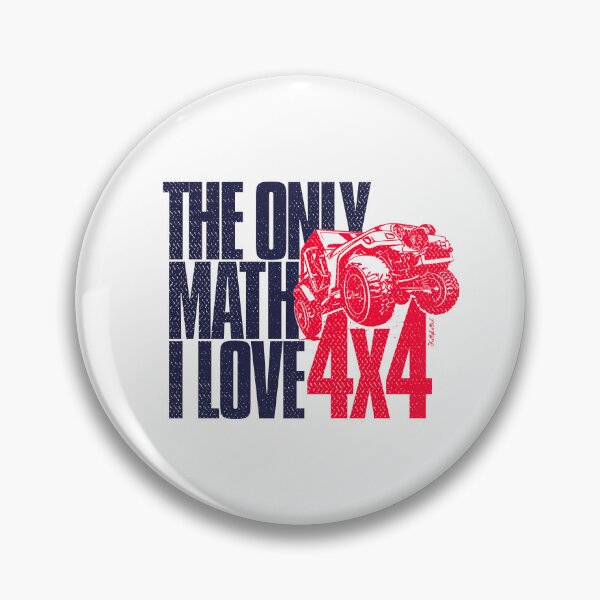 Item preview, THE ONLY MATH I LOVE - 4x4 designed and sold by fullyballed.