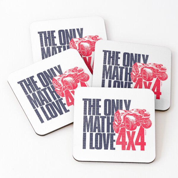 Item preview, THE ONLY MATH I LOVE - 4x4 designed and sold by fullyballed.