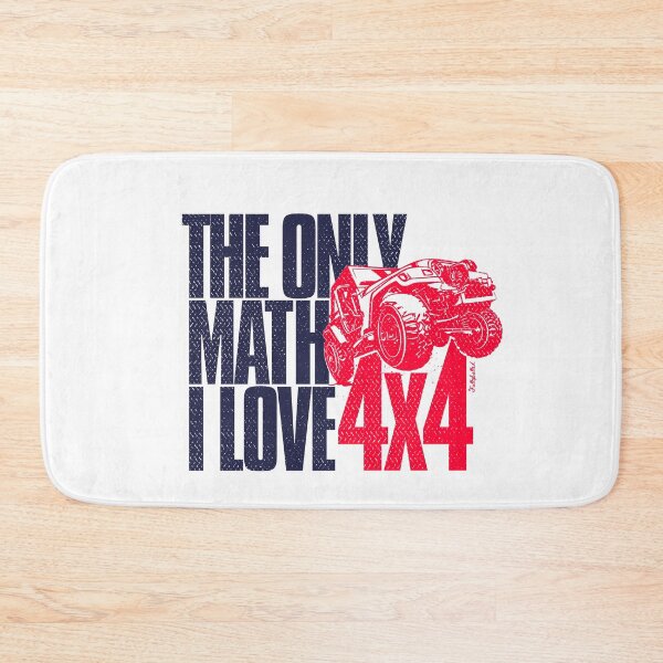 Item preview, THE ONLY MATH I LOVE - 4x4 designed and sold by fullyballed.