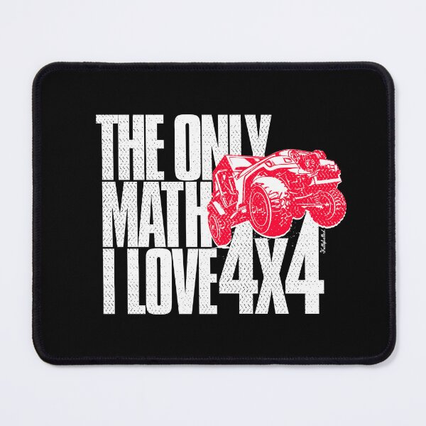 Item preview, THE ONLY MATH I LOVE - 4x4 designed and sold by fullyballed.