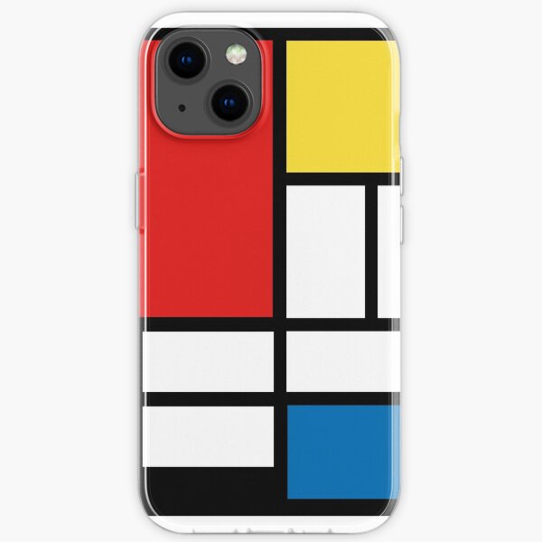 My Mondrian Iphone Case By Carolinavolo Redbubble