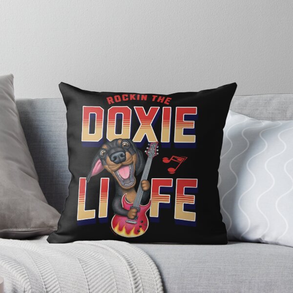 Item preview, Cute dachshund with Rockin The Doxie Life designed and sold by Danny Gordon.