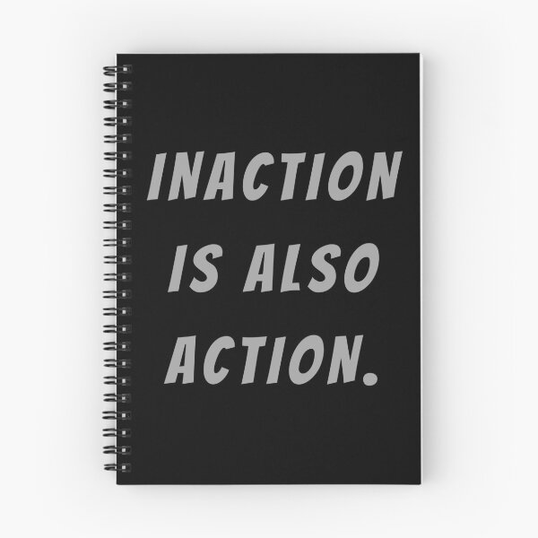 Item preview, Inaction Is Also Action. - Large Subtitle Version designed and sold by SN-MI.