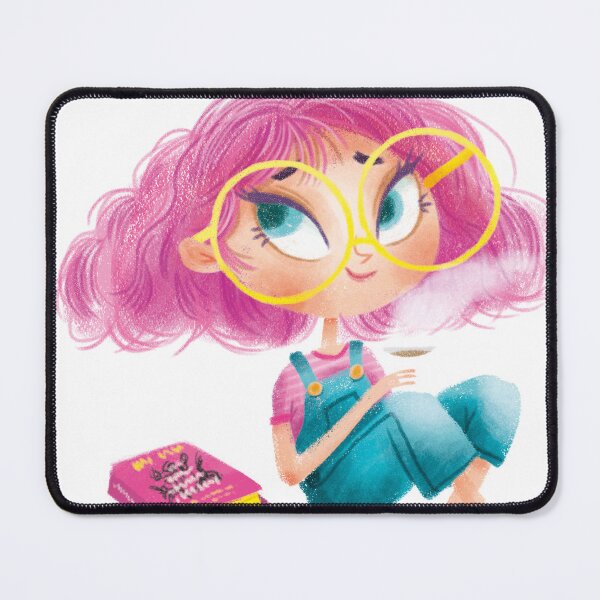 Item preview, Book girl designed and sold by geeksarecoolco.