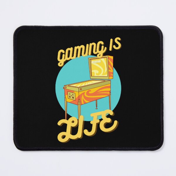 Item preview, Gaming Is Life Retro Pinball Machine designed and sold by NinniSilver.