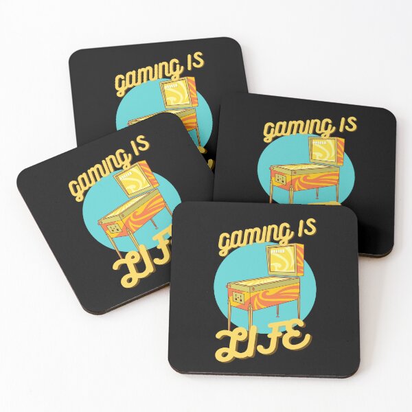 Item preview, Gaming Is Life Retro Pinball Machine designed and sold by NinniSilver.