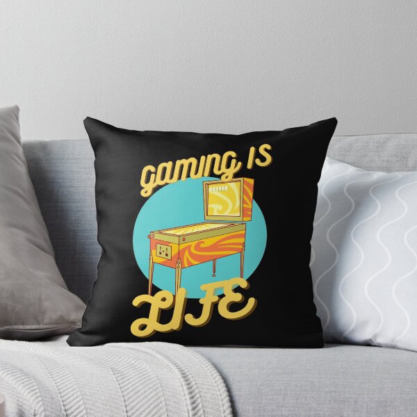 Item preview, Gaming Is Life Retro Pinball Machine designed and sold by NinniSilver.