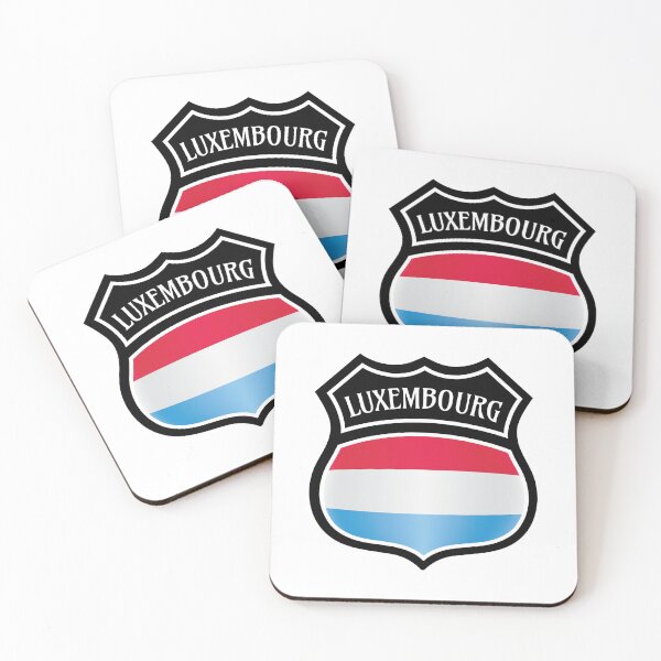 Item preview, Luxembourg Shield Pride Flag designed and sold by RahallusNtx.