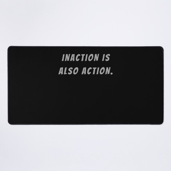 Item preview, Inaction Is Also Action. - Small Subtitle Version designed and sold by SN-MI.