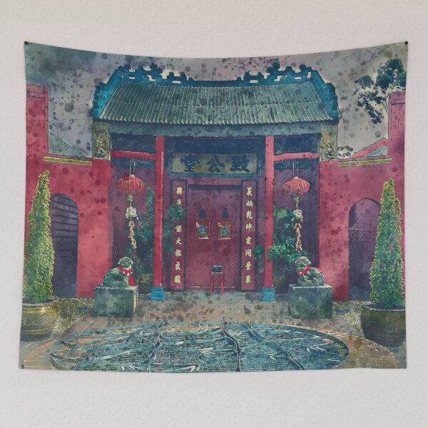 Item preview, Joss House - Artists Watercolor and Sketch - Bendigo, Victoria designed and sold by Steven Jodoin.