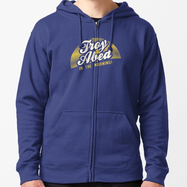 Troy and Abed in the Morning! Zipped Hoodie