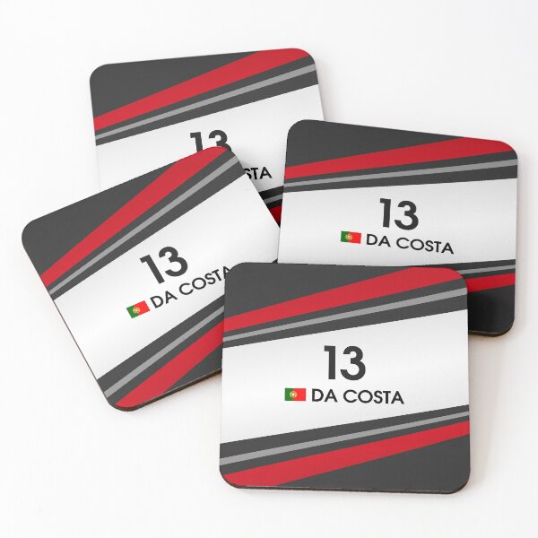 Aperçu de l'œuvre Formule E 2022/23 - #13 Da Costa créée et vendue par MS80 design.